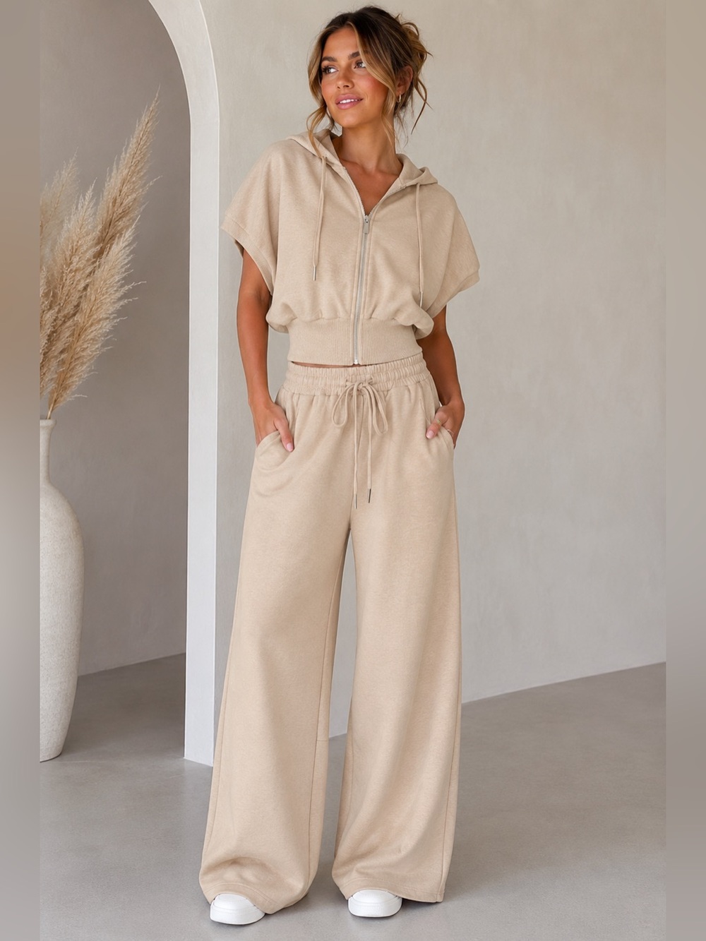 Rivir NWT Matching Lounge Set Size Large Barrel Pants
